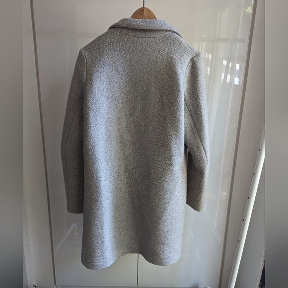 Maison Scotch - Light Grey Wool Blend Winter Coat - Picture 3 of 5